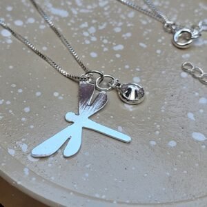 Colar Libélua c/ Ponto de Luz – Cristal