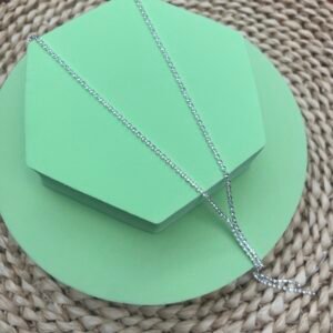 Colar Gravata Riviera Strass